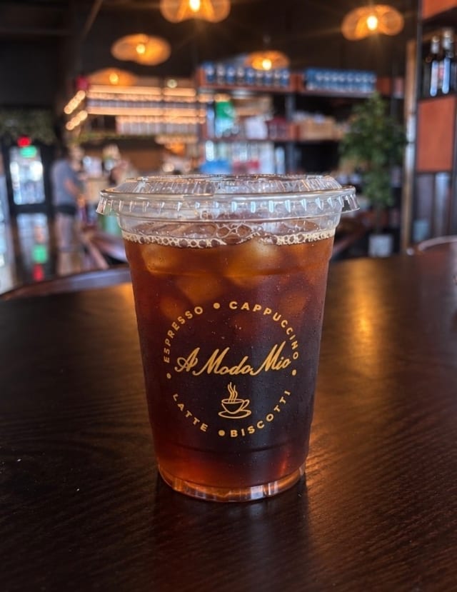 Iced Americano.