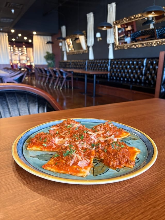 Ravioli Bolognese.