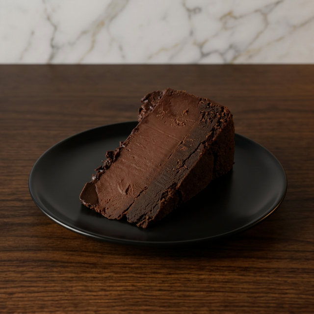 Flourless Fudge Cake.